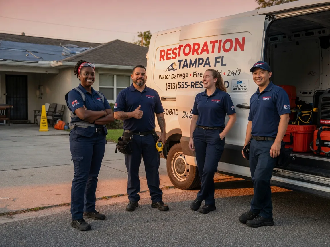 Water Damage Restoration company in Hemphill, TX